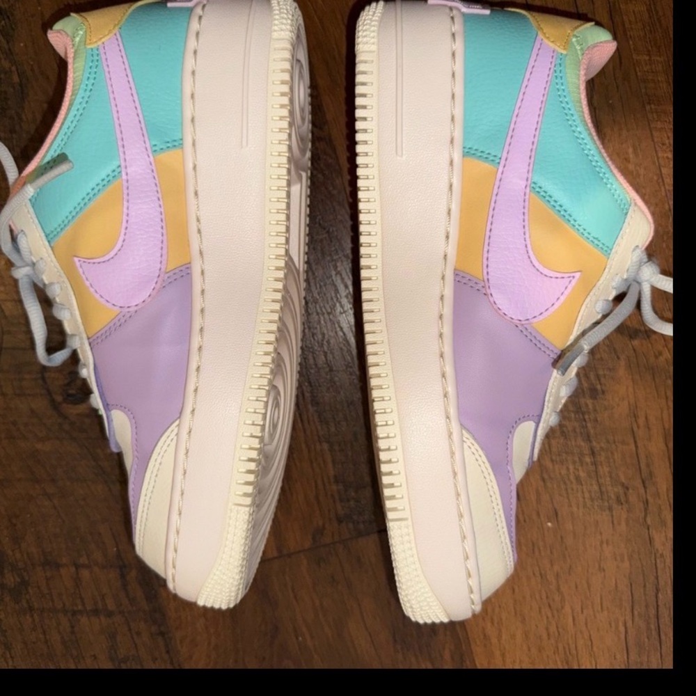 Nike Women’s Air Force One Shadow Streetwear/ Lifestyle Sneaker Women’s Size 7.5 - Picture 7 of 10
